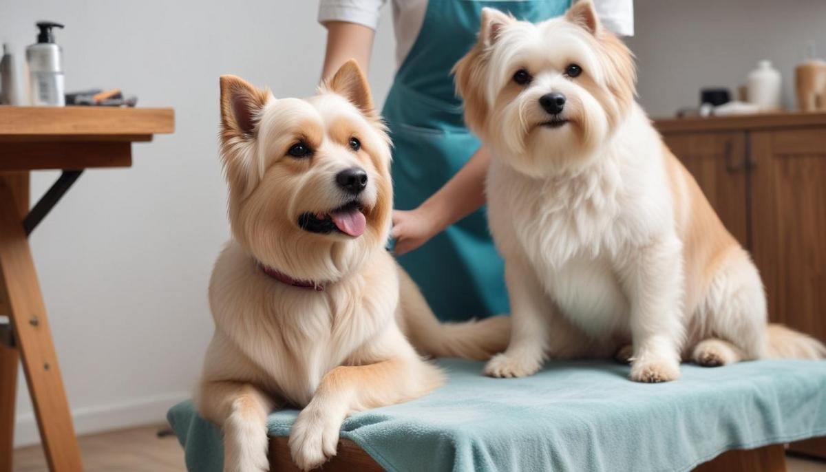 Técnicas profissionais de banho tosa